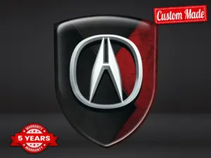 Honda Acura Pegatina En Relieve Alta Calidad Profesional Personalizable